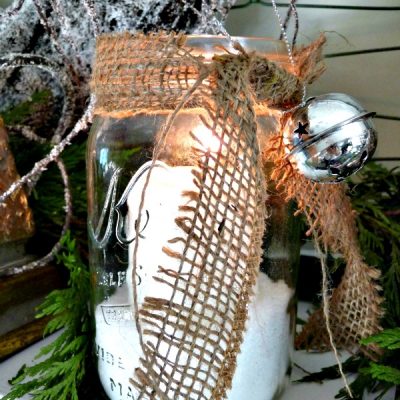 epsom salt candles - Eclectically Vintage