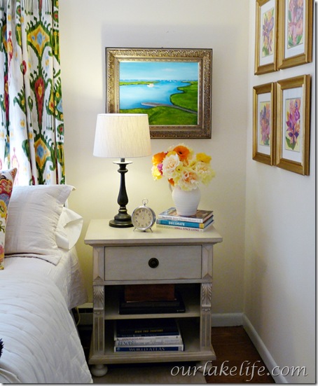 Exceptionally Eclectic – Colorful Bedroom with a Lake View