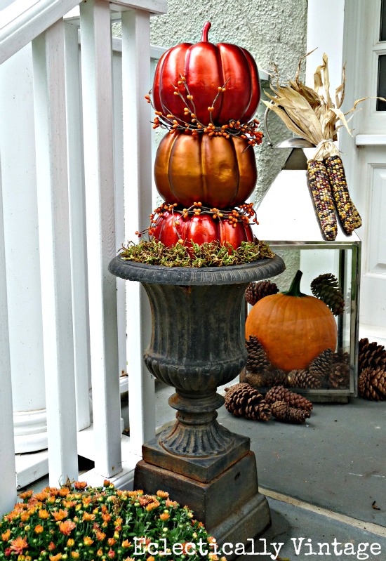 Fall topiary