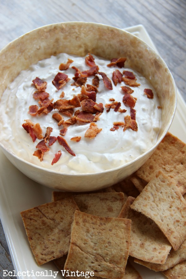 Smoky Blue Cheese Dip with a Kick