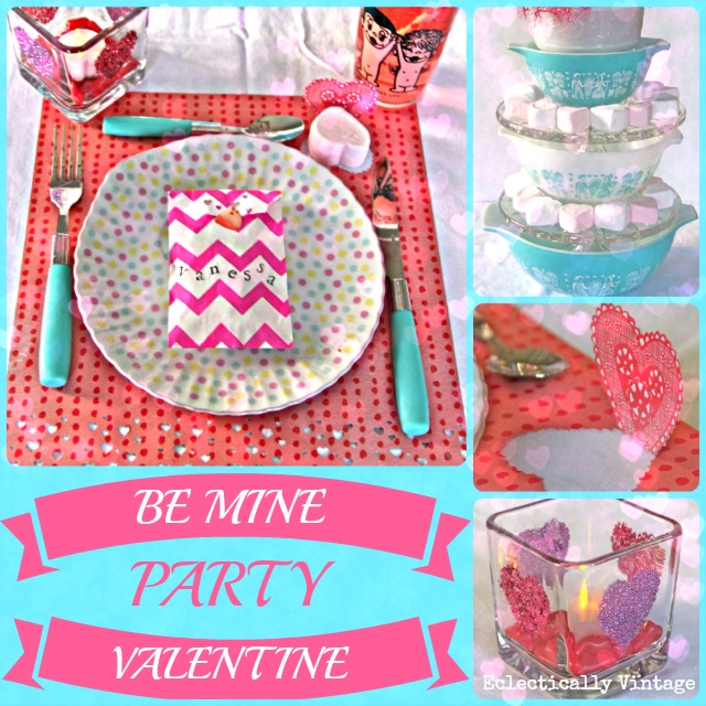 Make Simple Valentine Party Decorations