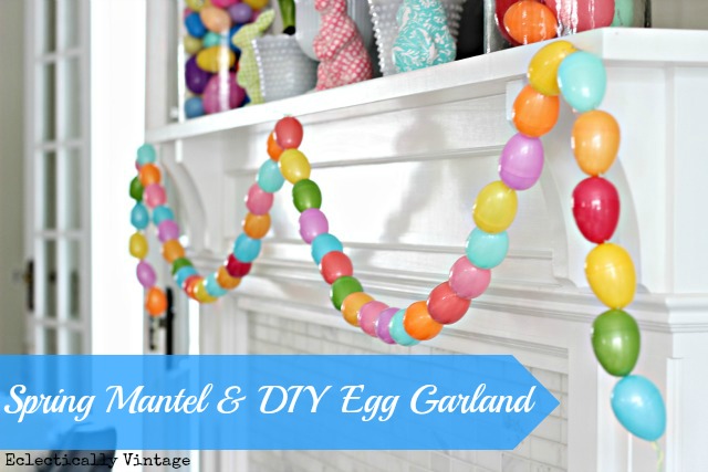 Make an Easter Egg Garland with Eclectically Vintage