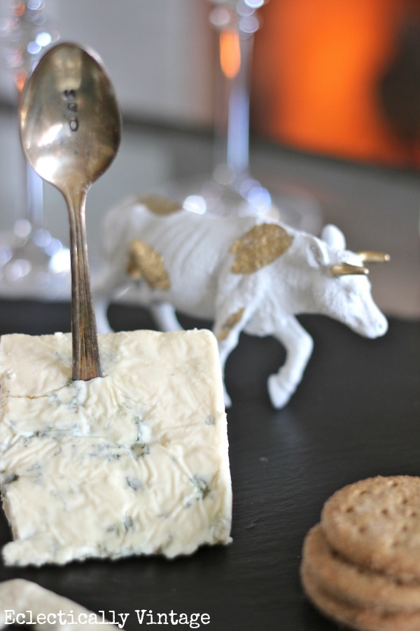 DIY Cheese Markers from Plastic Toys