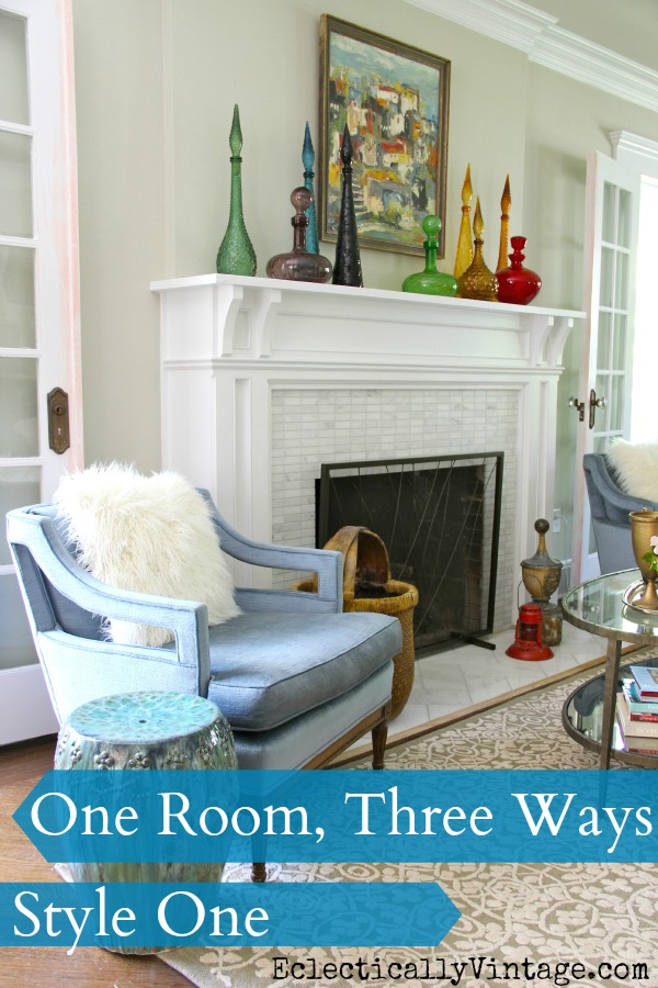 One Room, Three Ways – Living Room Style 1