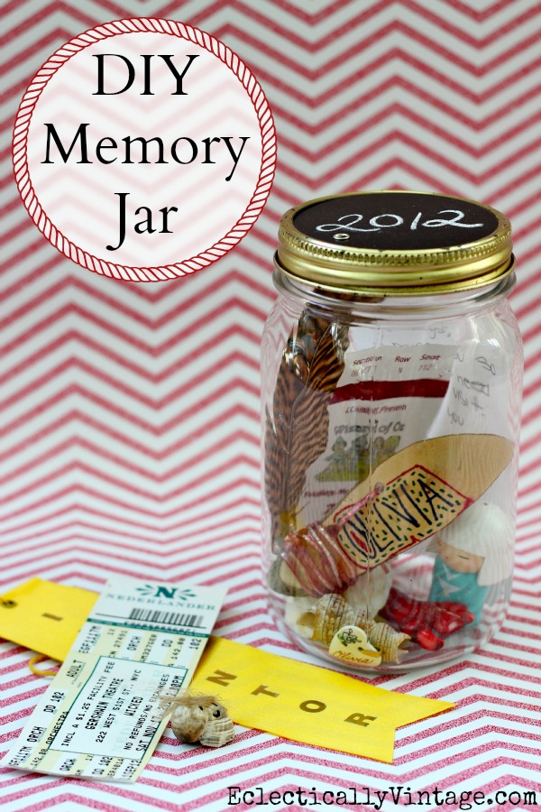 DIY Memory Jars