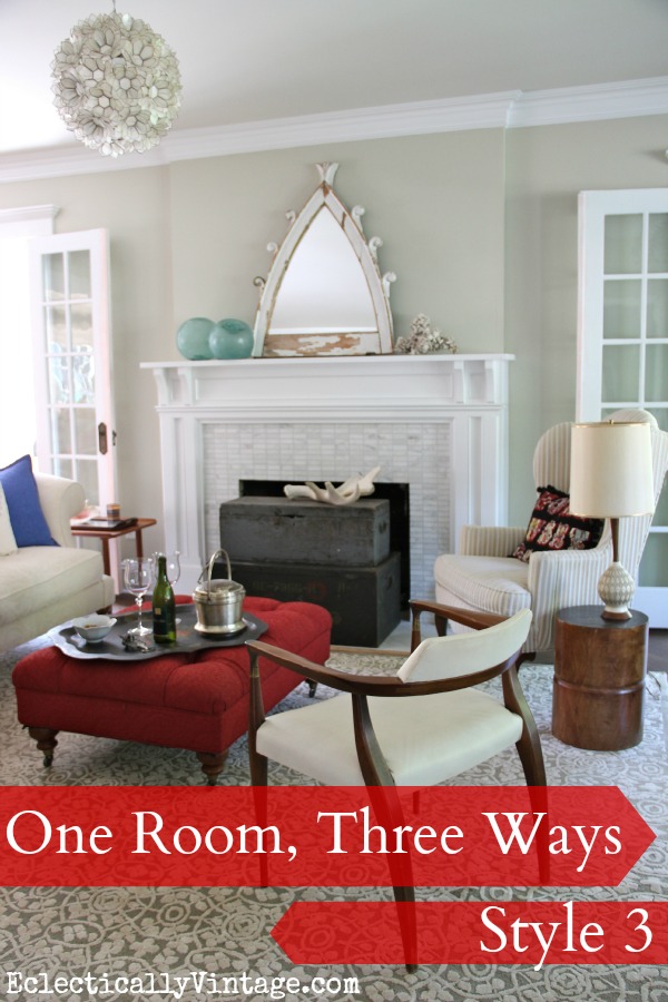 One Room, Three Ways – Living Room Style 3