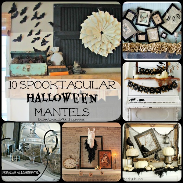 10 Spooktacular Halloween Mantels