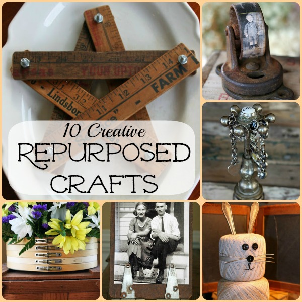 10 Creative repurposing ideas- these are truly unique! kellyelko.com