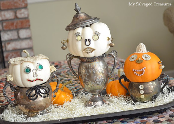 10 Wildly Clever Pumpkin Crafts!