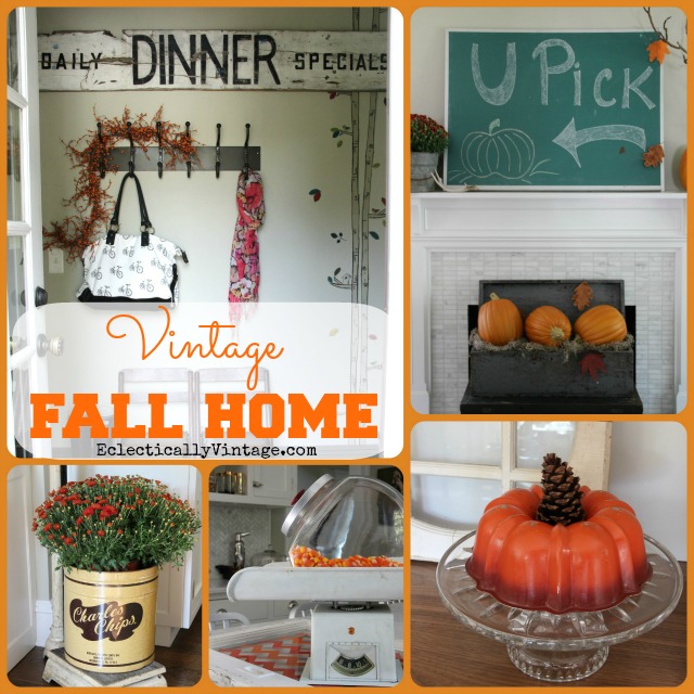 Falling for Vintage Fall Home Tour