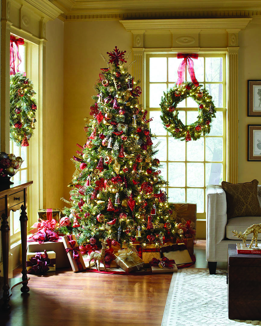 Martha Stewart Decorated Christmas Trees