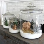 How to make snow village jars kellyelko.com