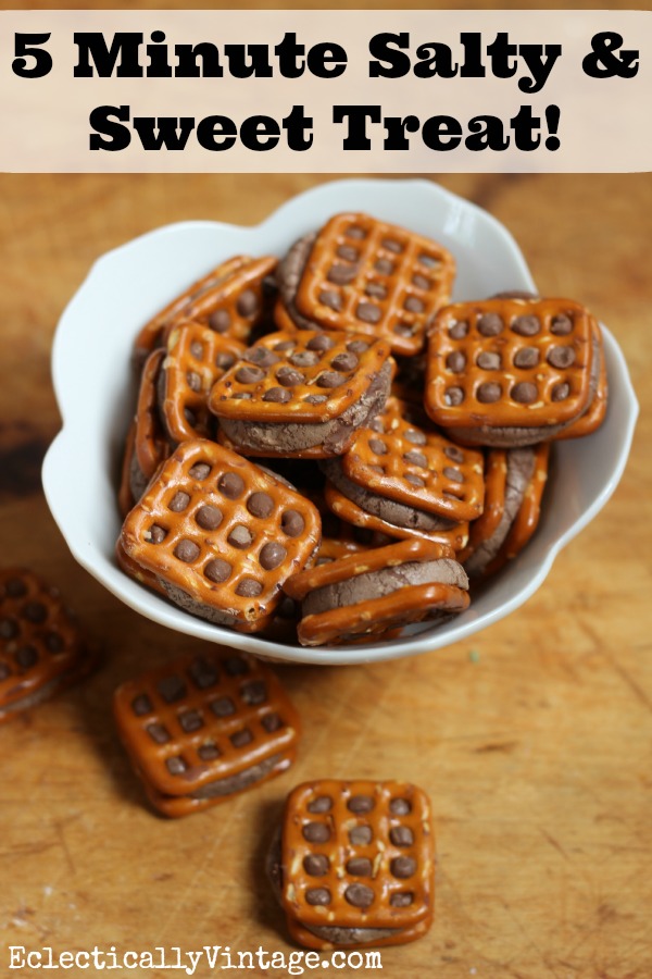 5 Minute Salty & Sweet Treat kellyelko.com