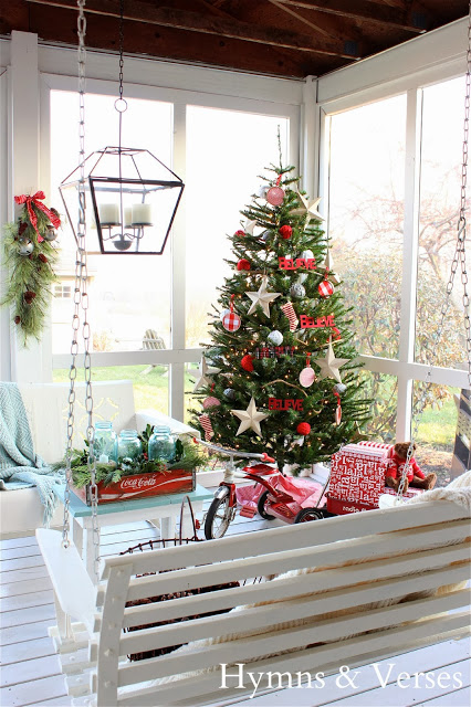 Christmas Porch & Holiday House Tour