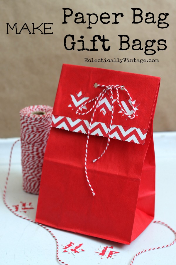 Make Paper Bag Gift Bags