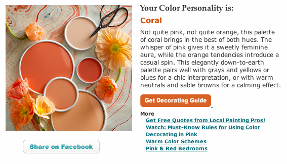 Color Personality Quiz kellyelko.com