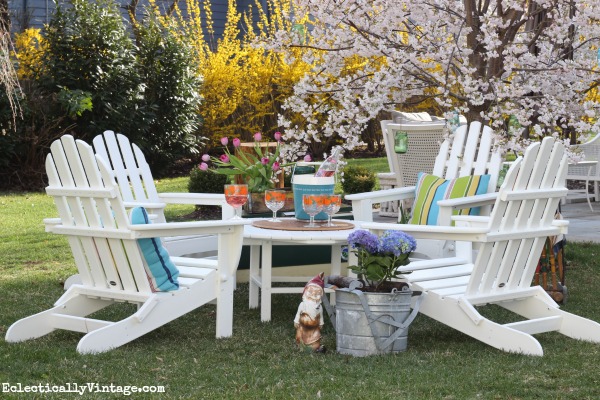 Nantucket in My Yard with Polywood Furniture