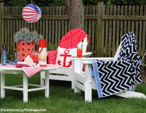 July 4th Patriotic Decorations kellyelko.com