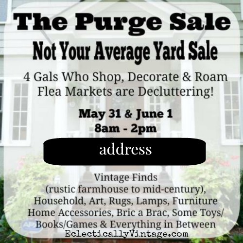 How to Throw a Killer Yard Sale – The Purge Sale 2014!