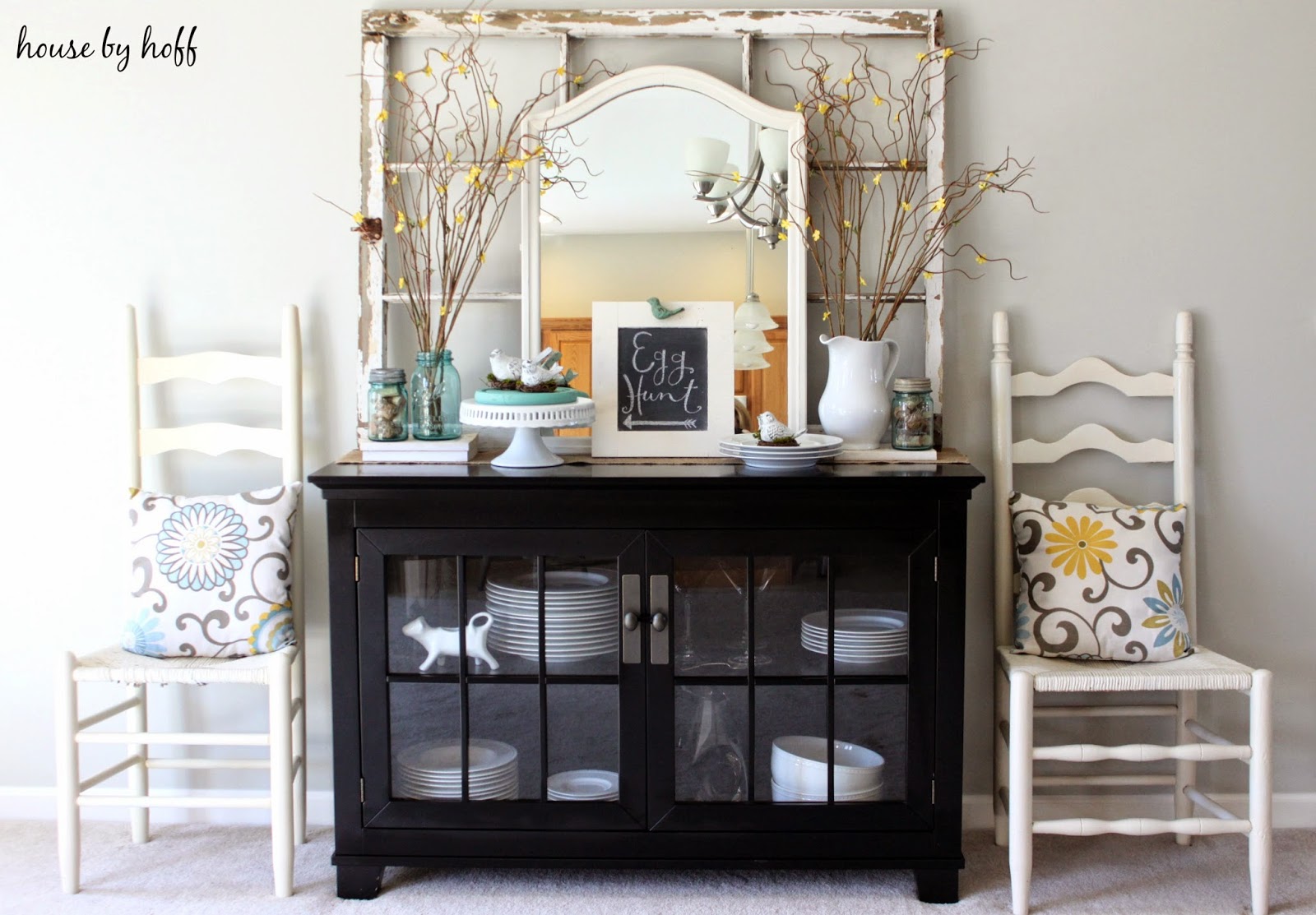 Eclectic Home Tour of House by Hoff kellyelko.com