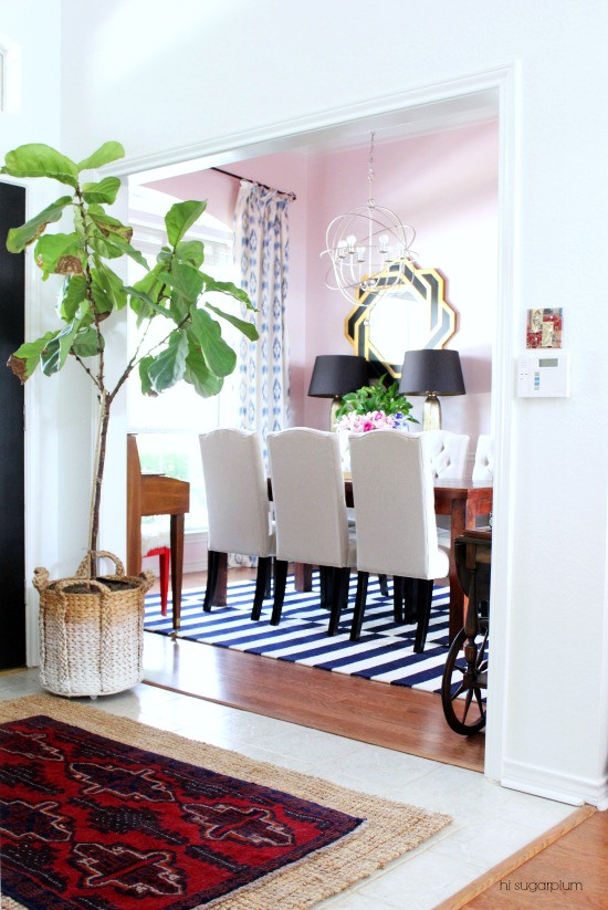 Eclectic Home Tour of Hi Sugarplum kellyelko.com
