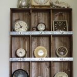 Vintage clock collection display kellyelko.com