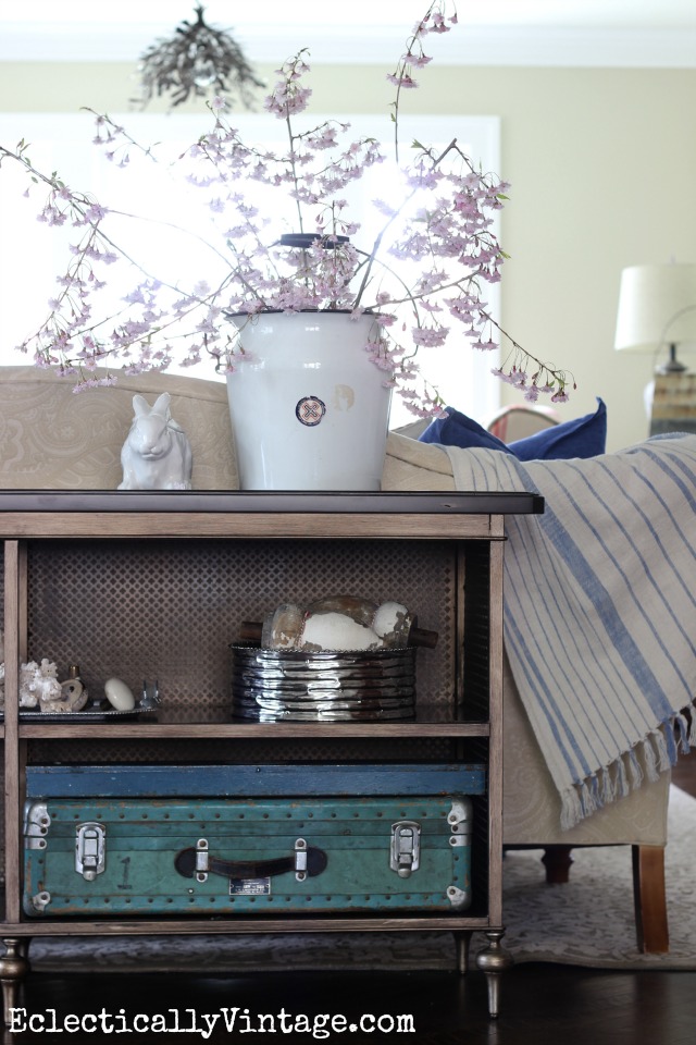 Favorite Things for Spring Console Table