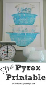 Free Pyrex Printable