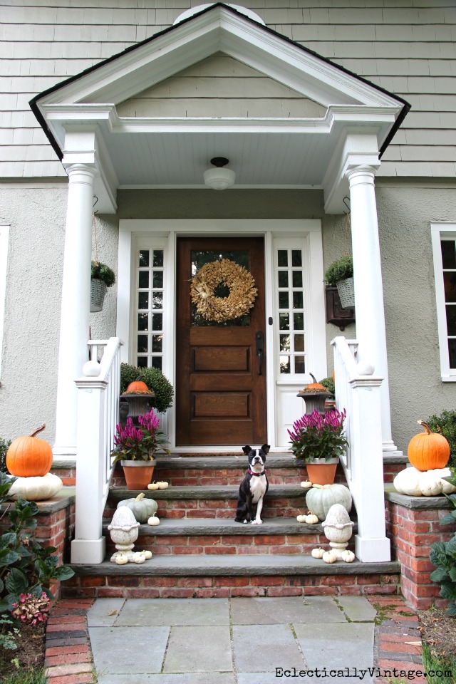 Natural Fall Porch