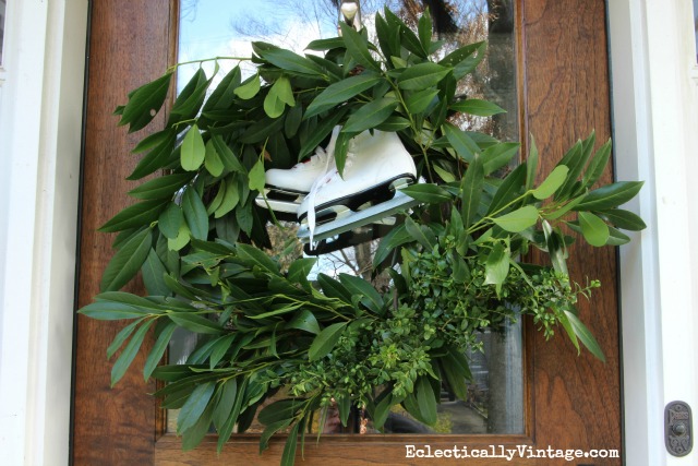 10 Minute Fresh Greens Wreath