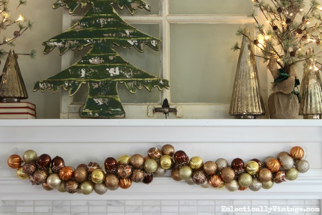 How to Make Ornament Garland