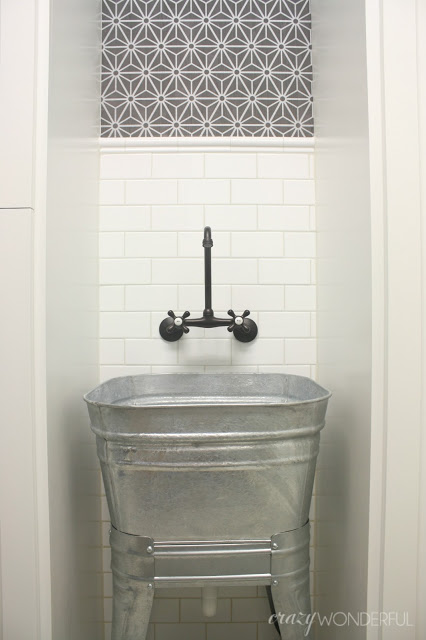 Galvanized tub sink kellyelko.com