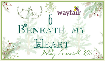 Beneath My Heart holiday house walk Christmas tour kellyelko.com