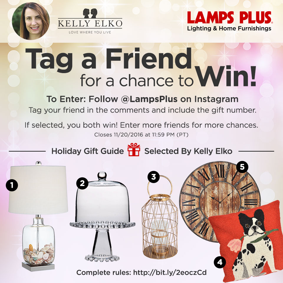 Holiday Gift Guide Giveaway kellyelko.com