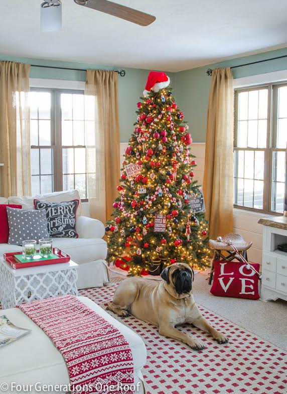 Blogger Christmas Pets and their Festive Homes 