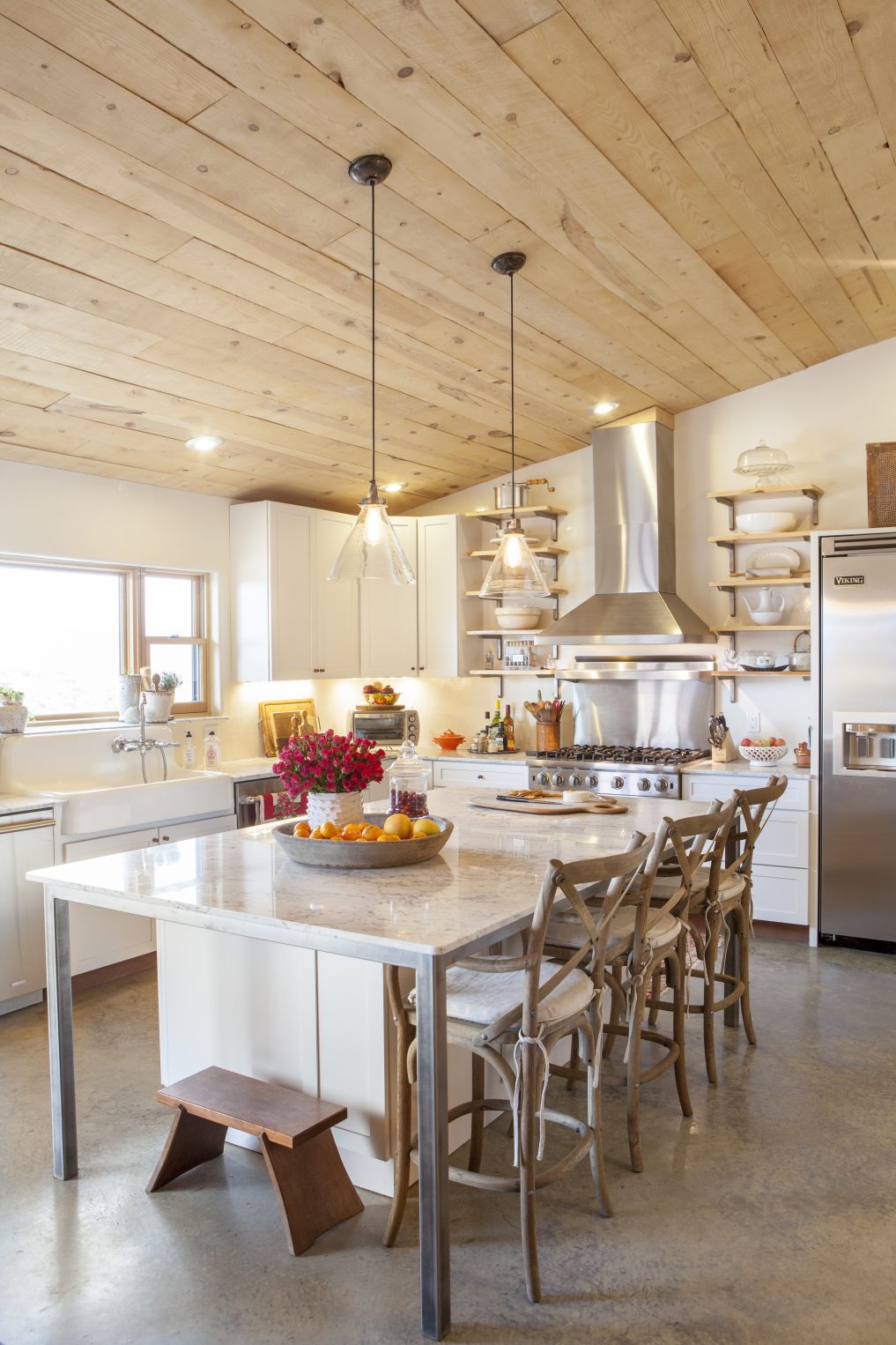 Eclectic Home Tour French and French Interiors - love this stunning kitchen 