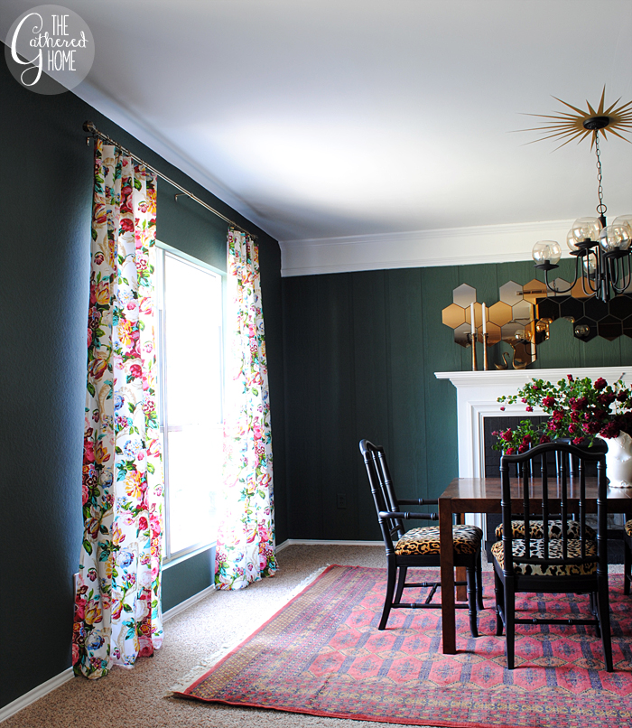 The Gathered Home Blog home tour - 98% of her decor is from thrift stores! 