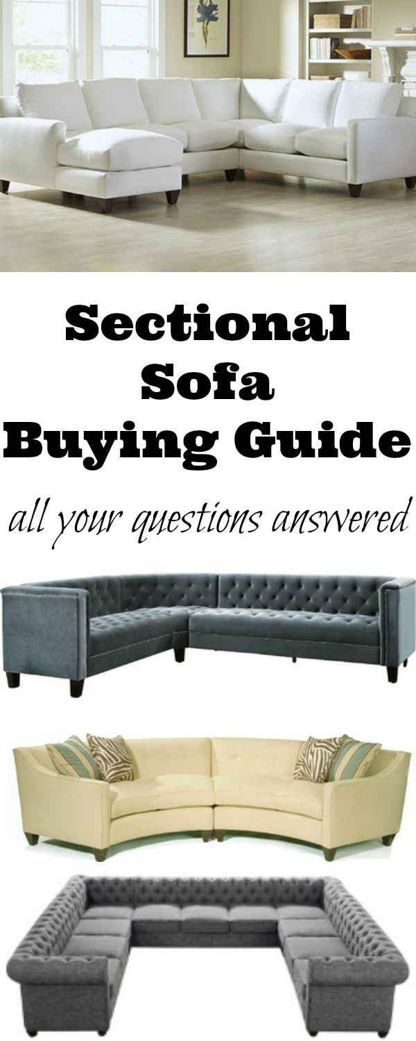 Sectional Sofa Buying Guide - all your questions answered so you get the right sofa for your space kellyelko.com