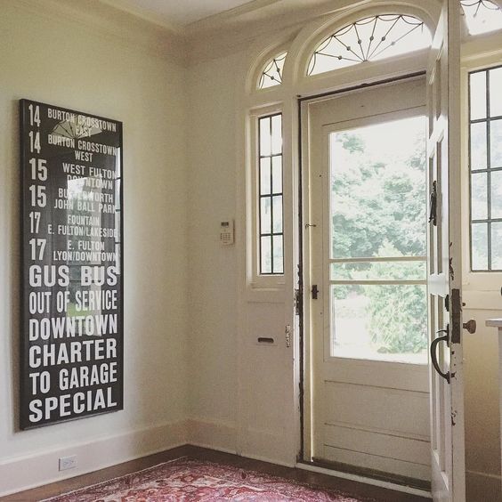 Antique front door and transoms with leaded glass 