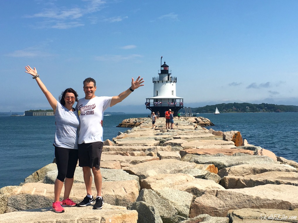 Spring Point Ledge Lighthouse in Portland Maine kellyelko.com