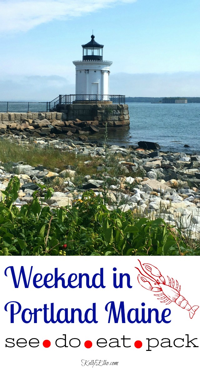 Weekend Portland Maine - get off the beaten path and discover the best restaurants, tours, things to do and what to pack kellyelko.com