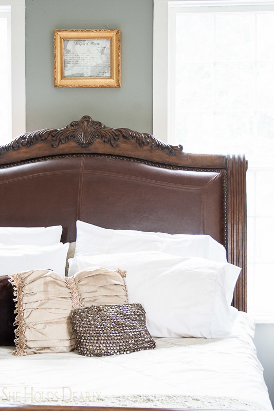 Farmhouse tour master bedroom