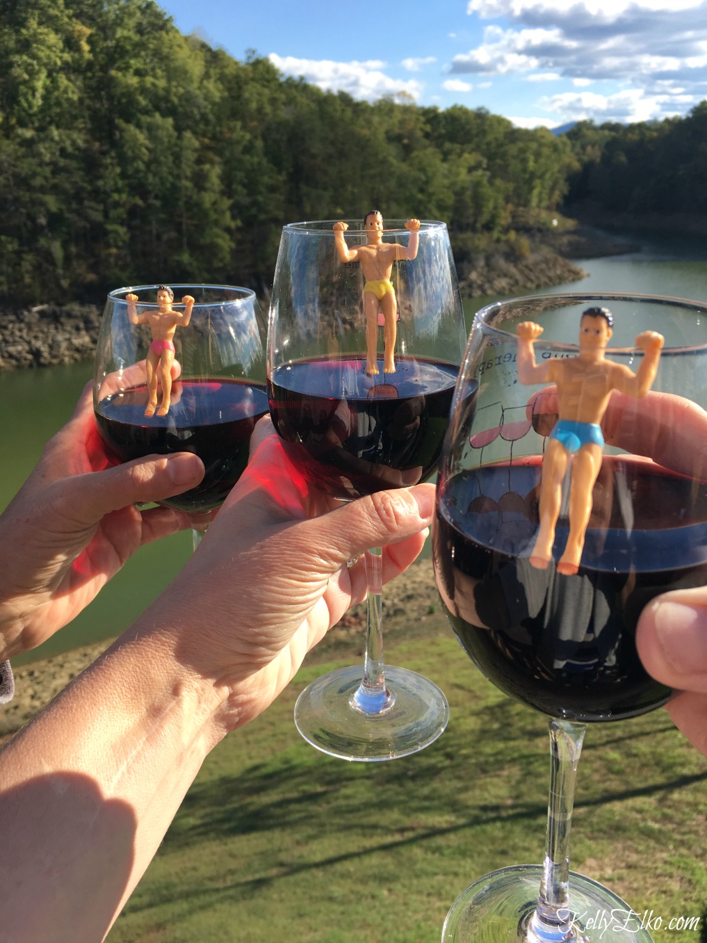 12 Wine Lover Gifts - Love these Drinking Buddies Drink Markers kellyelko.com