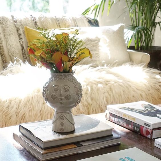 Love this Jonathan Adler head vase 