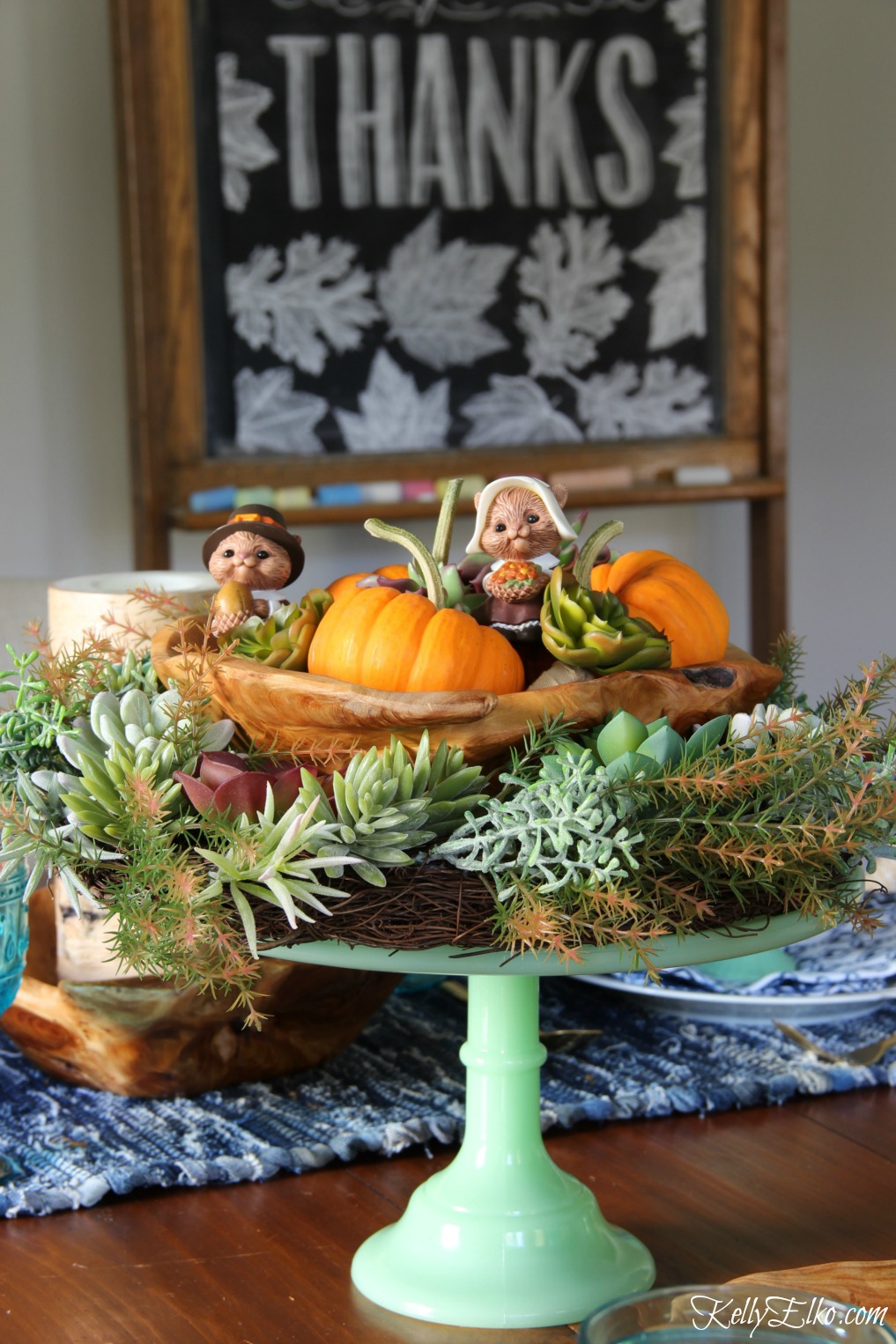 Thanksgiving Table kellyelko.com