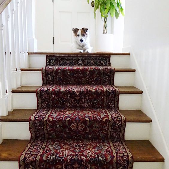 Oriental carpet runner