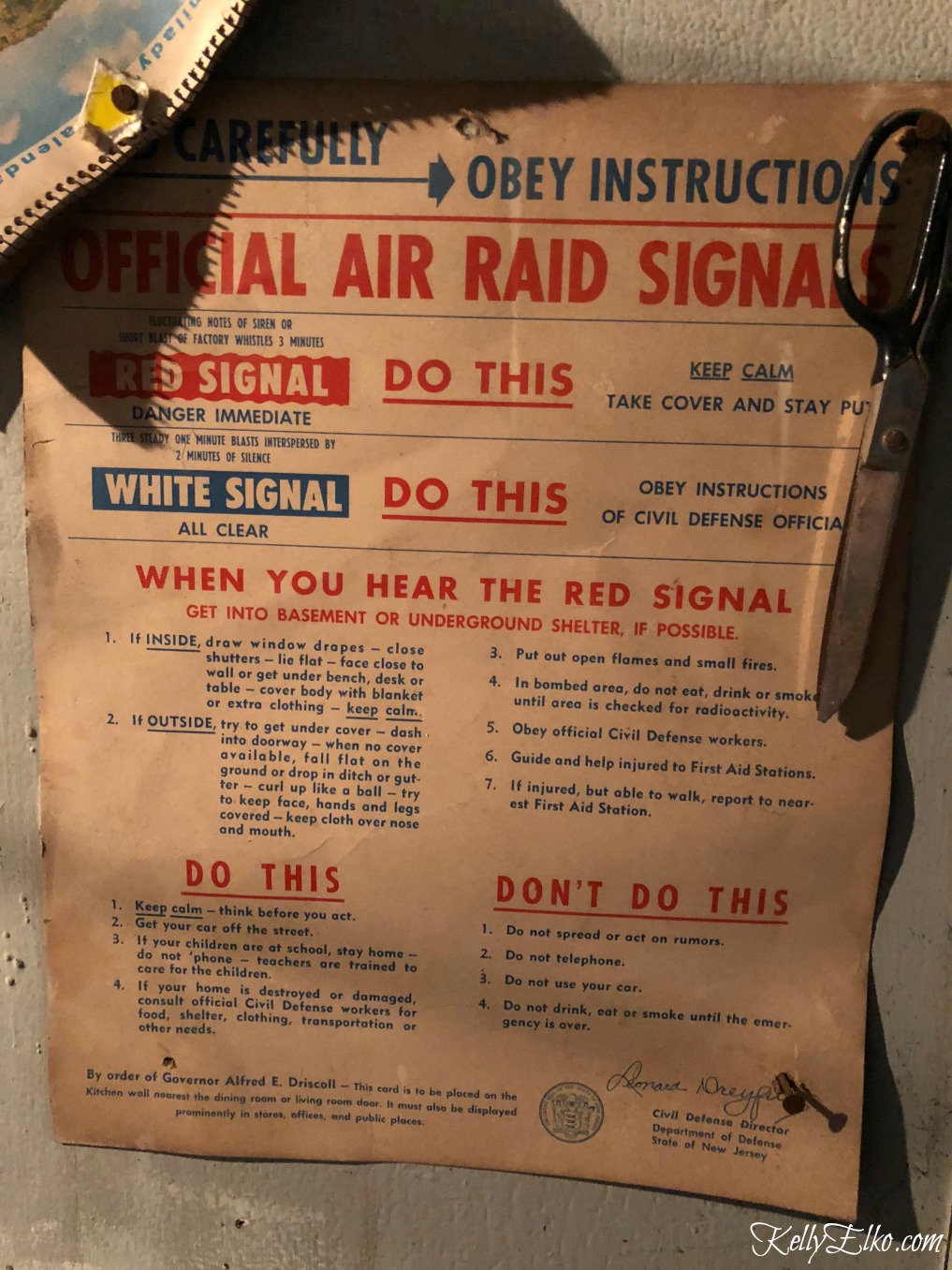 Vintage air raid signal instructions kellyelko.com