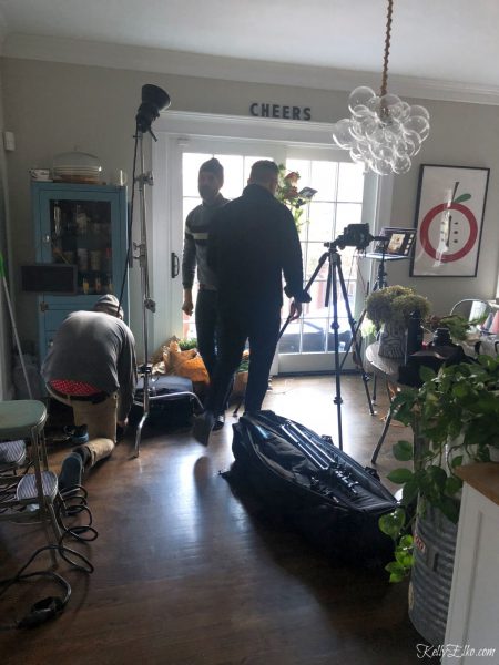 My Better Homes and Gardens Photo Shoot - Behind the Scenes - Kelly Elko
