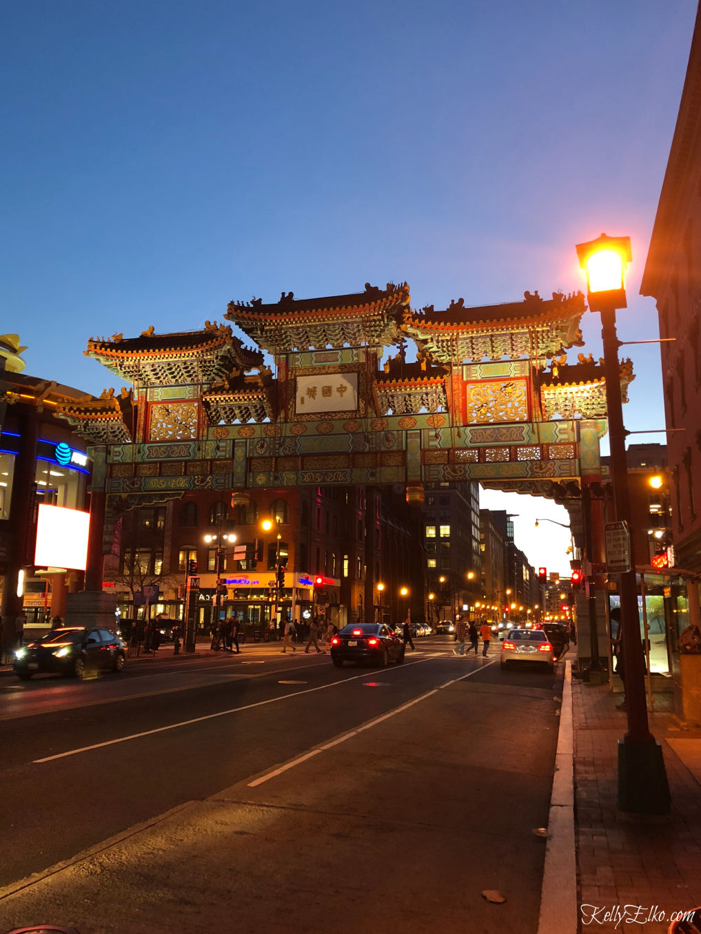 Weekend in Washington DC - Chinatown is such a fun part of town kellyelko.com #chinatown #friendshiparchway #travel #travelblogger #washingtondc #dc #vacation #familytravel #getaway #escape 