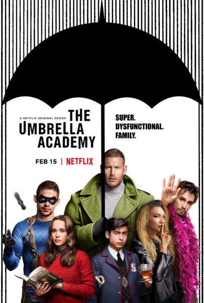 10 Best Shows to Binge Watch - The Umbrella Academy - kellyelko.com #bingewatch #tvshows #whattowatch